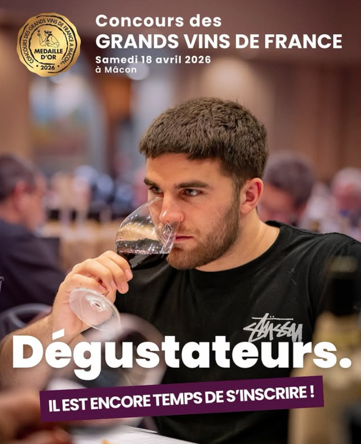 Inscriptions dégustateurs, jusqu&rsquo;au 31 mars 2026